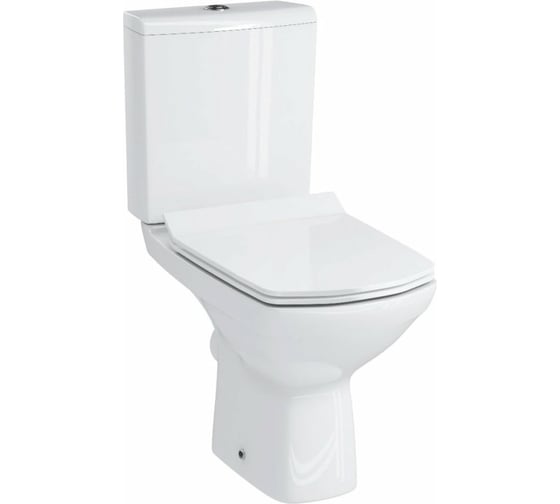 Изображение товара Унитаз-компакт Cersanit CARINA Clean On 011 3/5 DPL EO slim S-KO-CAR011-3/5-COn-S-DL-w