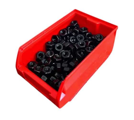 Изображение товара Гайка 23 БОЛТА черная, М8, высокопрочная, к.п.10, DIN934, 500шт., контейнер 2000000605548ф500