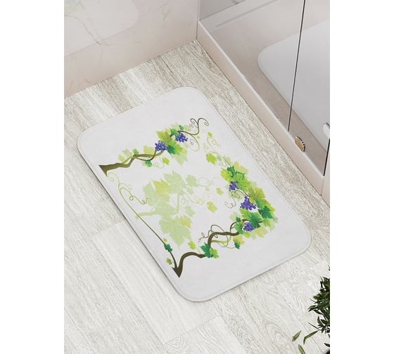 Изображение товара Коврик противоскользящий JoyArty "Виноградник" для ванной, сауны, бассейна, bath_105973