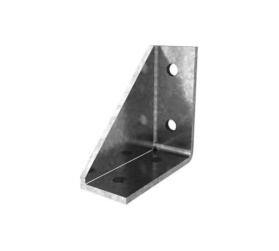 Изображение товара Уголок OSTEC крепежный двойной усиленный, толщ. 5,0 мм, гальван. цинк УС-4-5,0-ЭЦ