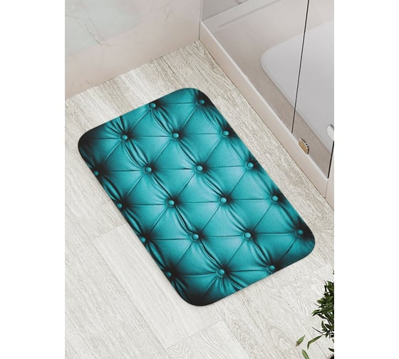 Изображение товара Коврик противоскользящий JoyArty "Оббивка двери" для ванной, сауны, бассейна, bath_12014