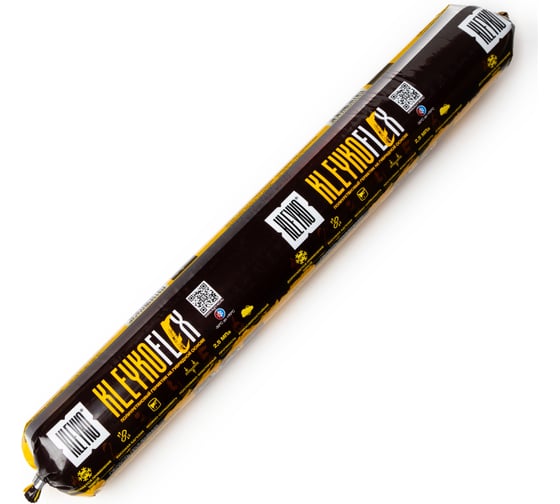 Изображение товара Полиуретановый гибридный однокомпонентный герметик KLEYKO FLEX 600 мл коричневый, RAL 8017 KFX-BR