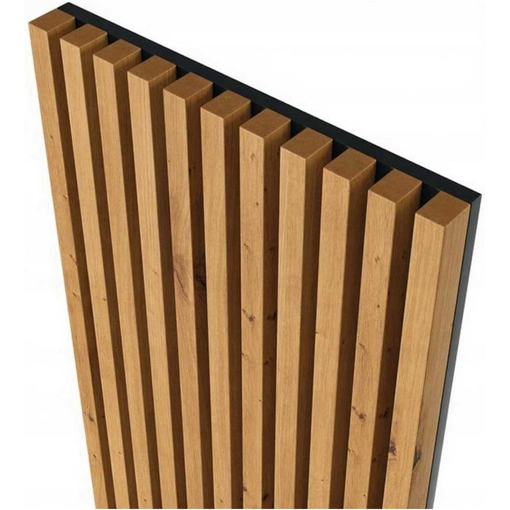 Изображение товара Декоративная акустическая панель Sebmet 1200x600x21 Дуб крафт