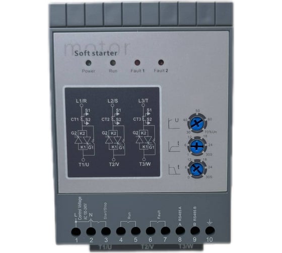 Изображение товара Устройство плавного пуска NEWINEX УПП 1,1 кВт со встроенным байпасом SRM-B-1,1