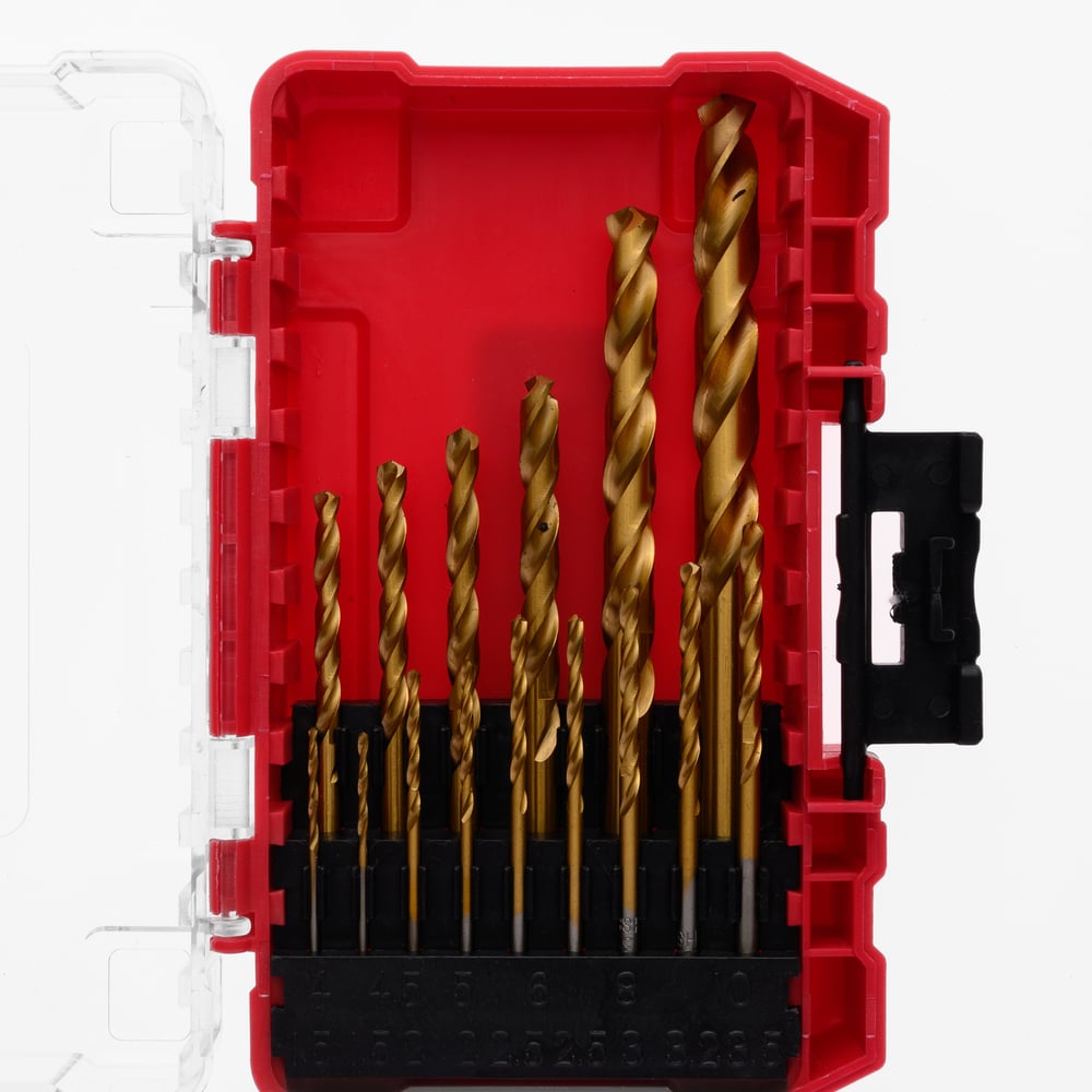 Изображение товара Набор сверл по металлу TORGWIN 15 предметов 1-10 мм