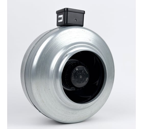 Изображение товара Вентилятор канальный круглый в металлическом корпусе KRAFTAIR ВКК-160М