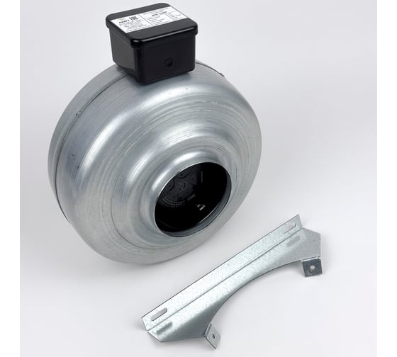 Изображение товара Вентилятор канальный круглый KRAFTAIR в металлическом корпусе ВКК-100М