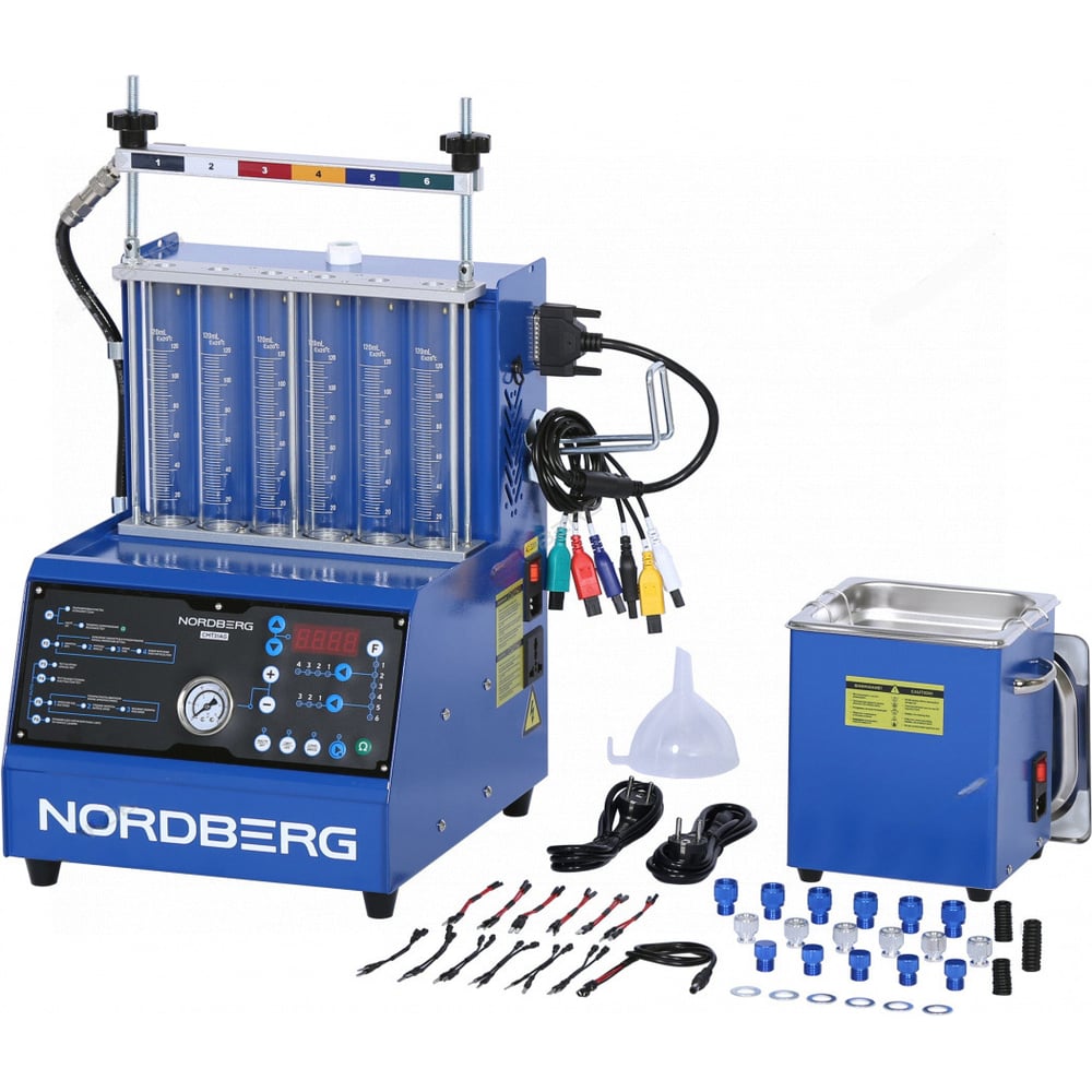 Изображение товара Установка NORDBERG CMT31AG для тестирования и очистки форсунок на 6 штук