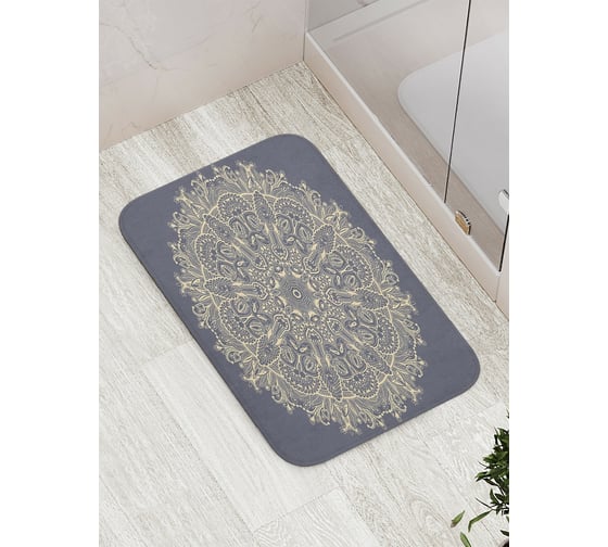 Изображение товара Коврик противоскользящий JoyArty "Вселенная цветет" для ванной, сауны, бассейна, bath_21196