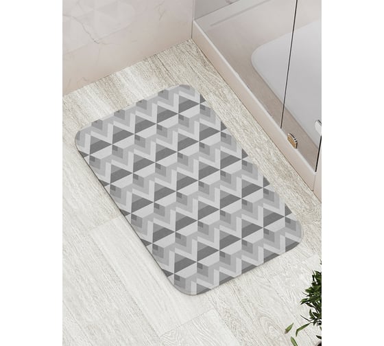 Изображение товара Коврик противоскользящий JoyArty "Мраморная иллюзия" для ванной, сауны, бассейна, bath_21694