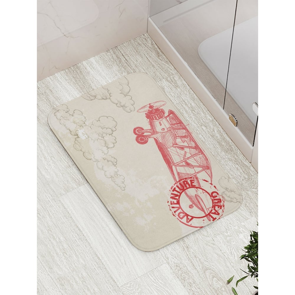Противоскользящий коврик для ванной, сауны, бассейна JOYARTY - bath_2902