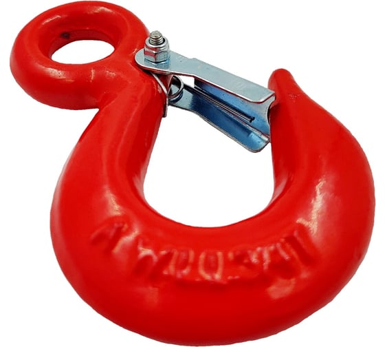 Изображение товара Крюк с проушиной UVE 320A с защелкой, 0.75 тн (уп. 4 шт) 1105
