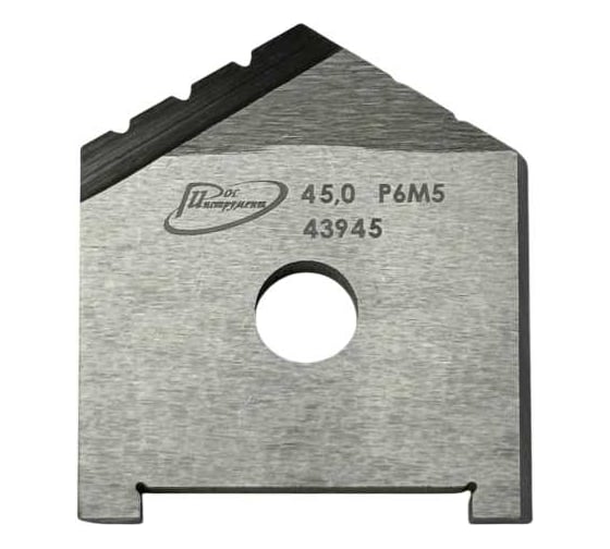 Изображение товара Пластина для сверла перового сборного РОСИНСТРУМЕНТ 45 Р6М5 ГОСТ 25526-82 43945