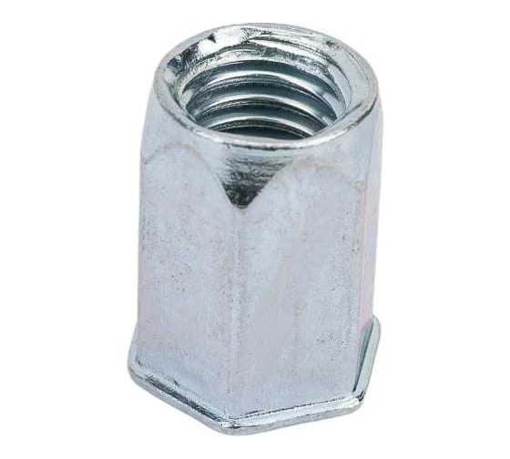 Изображение товара Заклепка-гайка ЦКИ М10, плоск., уменьш., шестигранная, СТ. Ц BRALO, 10 шт 6455407