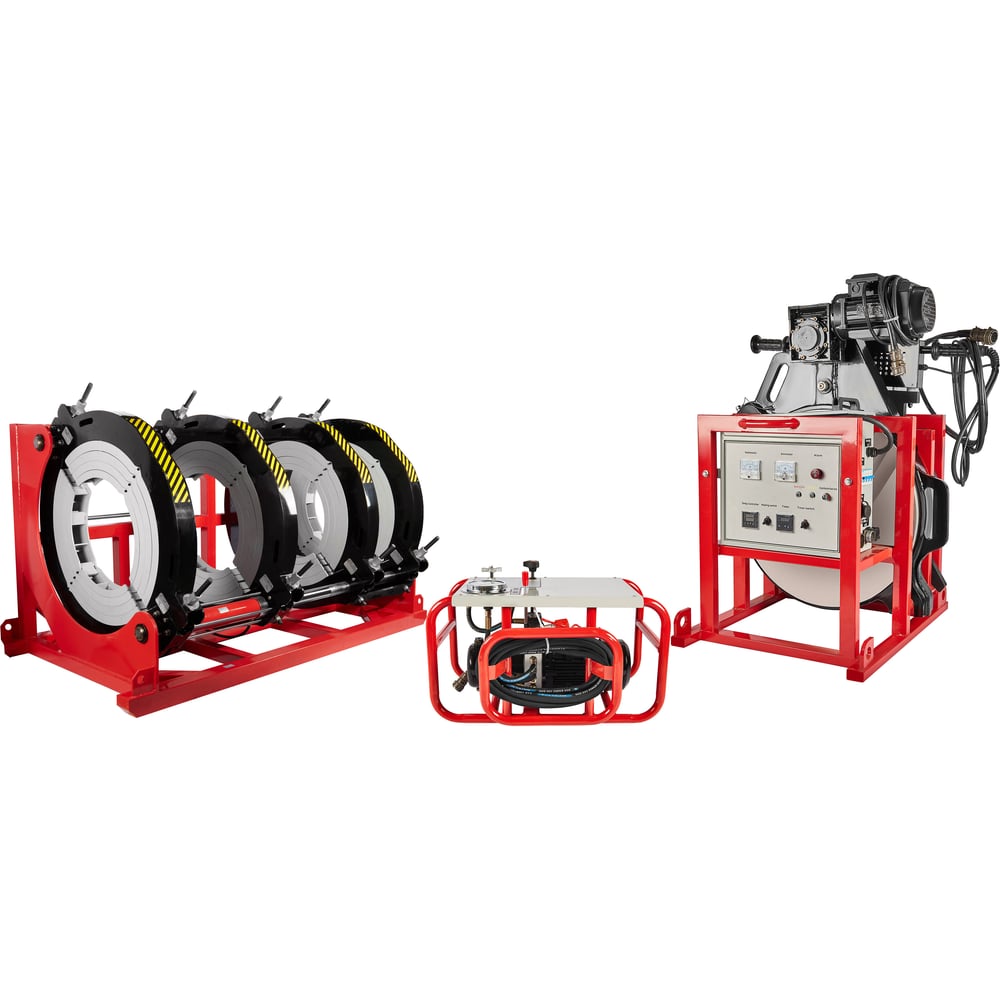 Изображение товара Аппарат для стыковой сварки ПНД труб GasFusion RED-1200 1200 мм мощность 35500 Вт