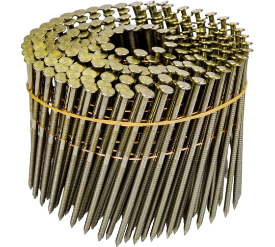 Изображение товара Барабанные гвозди для N90C FUBAG 3.05x90 мм, кольцевая накатка, 225 шт. 140188.1