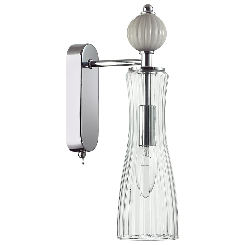 Изображение товара Бра LUMION E14 1*40W EMILY 8269/1W стиль неоклассика для дома