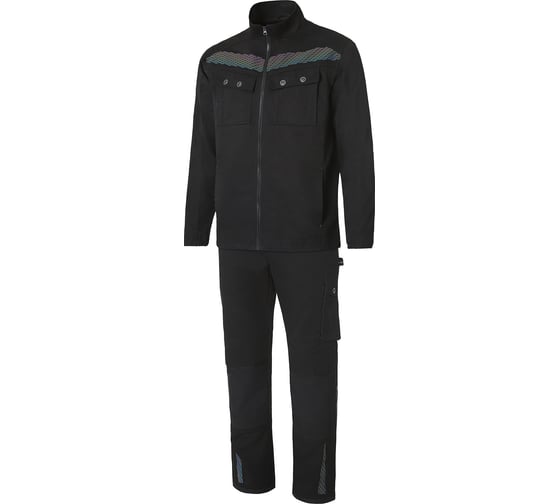 Изображение товара Костюм СОЮЗСПЕЦОДЕЖДА ГРЕЙБЛЭК (GREYBLACK) c СВП черный, 64-66/182-188 2000000294254