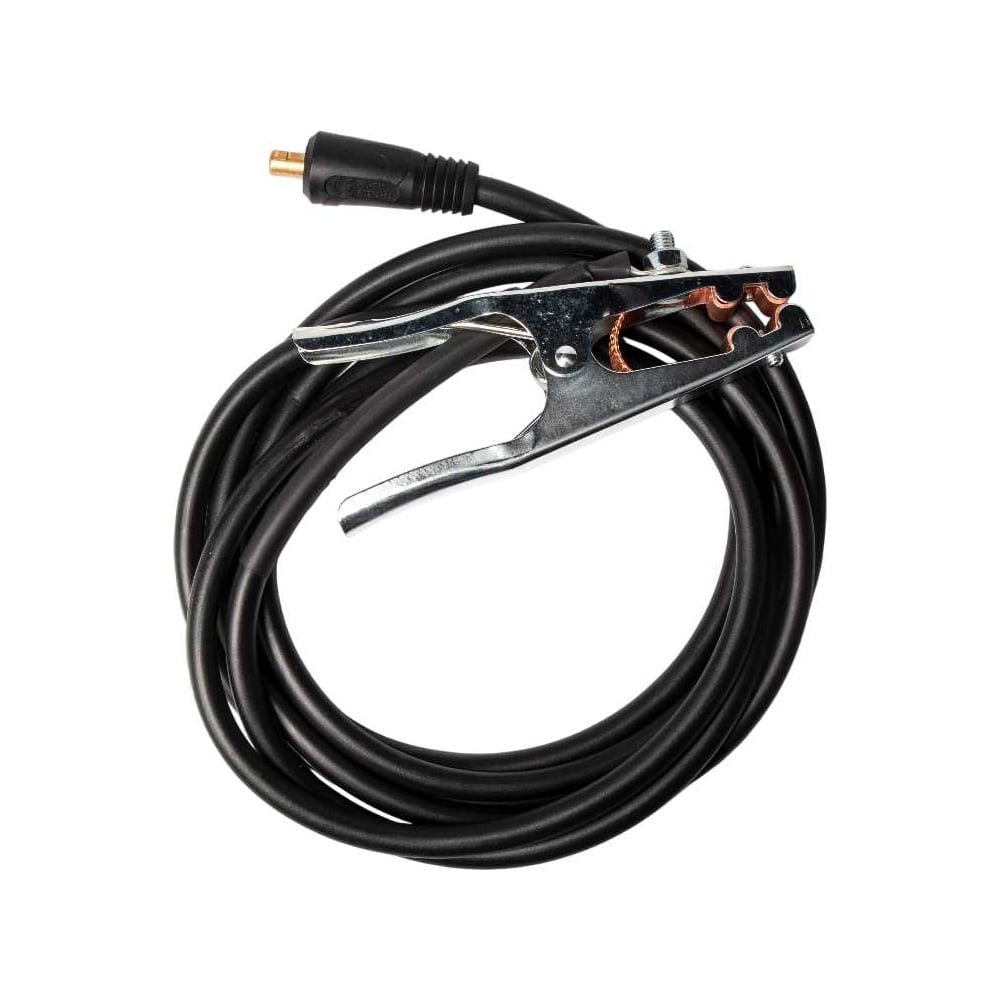 Изображение товара Клемма заземления с кабелем PLAZWELD 50 мм2, 500A, 5м K-M500A/5