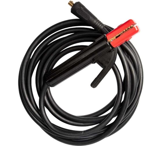 Изображение товара Электрододержатель с кабелем PLAZWELD 25 мм2, 200A, 5м K-YDL200A/5