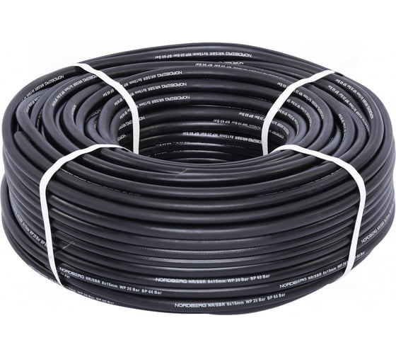 Изображение товара Шланг воздушный NORDBERG 8x15 мм, прямой, 100 м H0815R