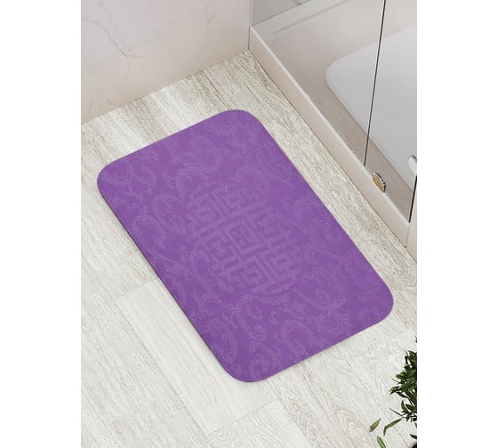 Изображение товара Коврик противоскользящий JoyArty "Круглый лабиринт" для ванной, сауны, бассейна, bath_4751