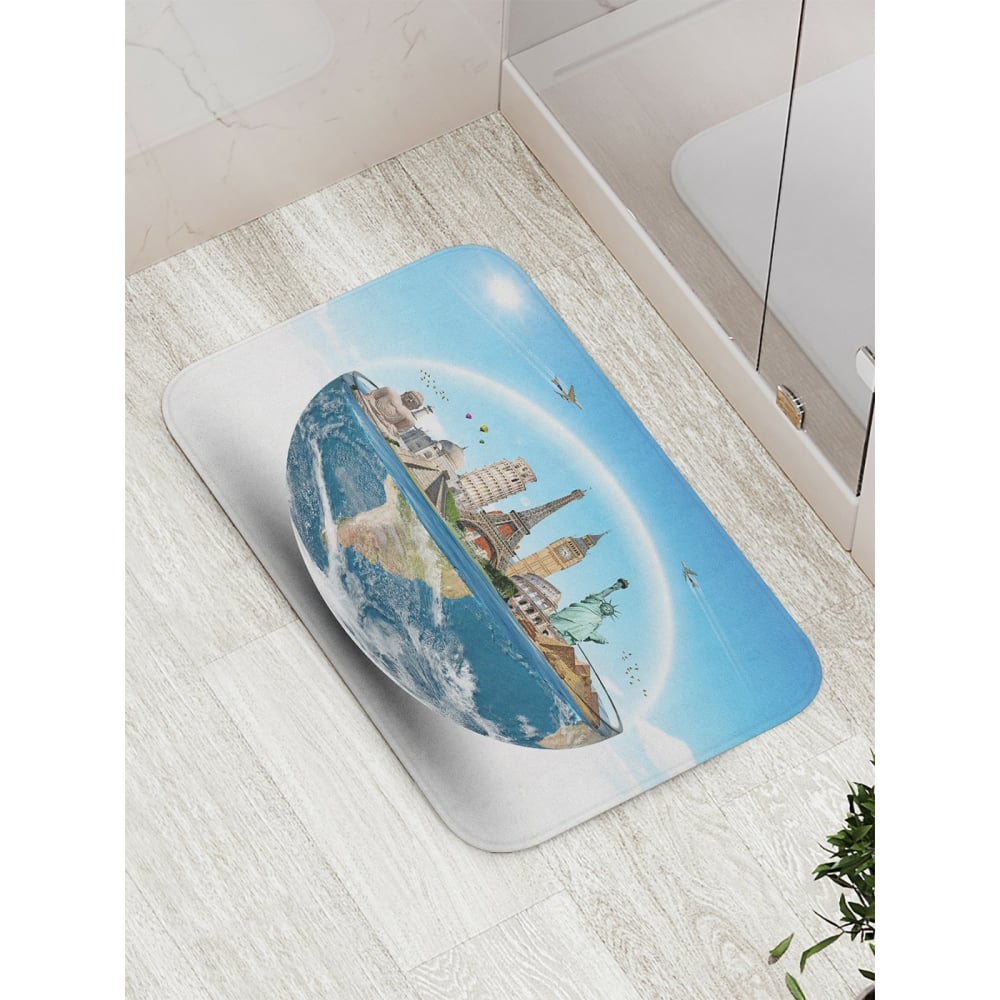 Противоскользящий коврик для ванной, сауны, бассейна JOYARTY - bath_4839