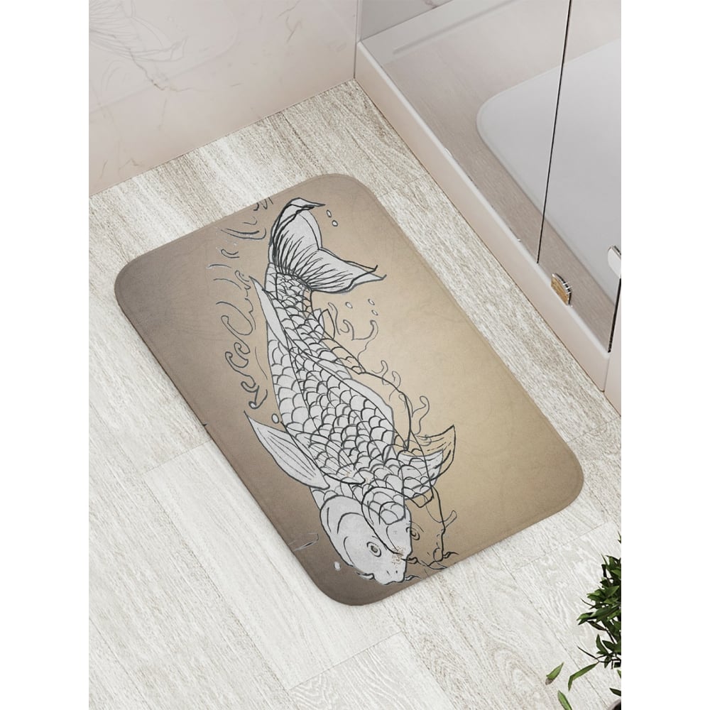 Противоскользящий коврик для ванной, сауны, бассейна JOYARTY - bath_4919