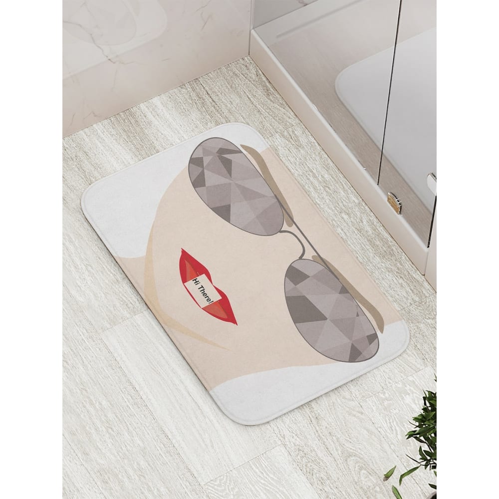 Противоскользящий коврик для ванной, сауны, бассейна JOYARTY - bath_4815