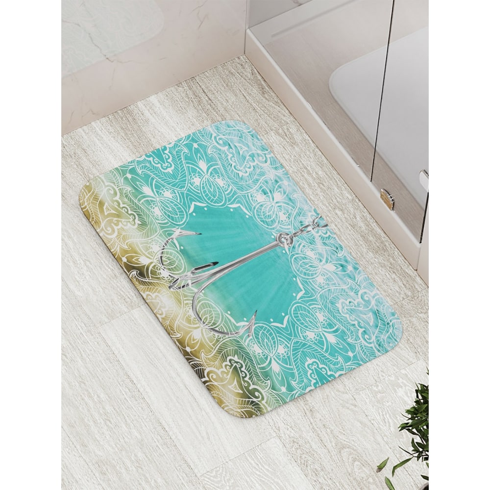 Противоскользящий коврик для ванной, сауны, бассейна JOYARTY - bath_5001