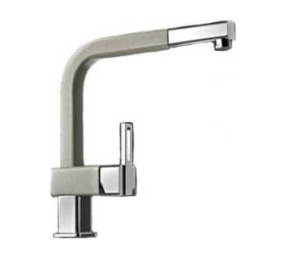 Изображение товара Смеситель для кухни ALVEUS AM 60 P A21 CAPPUCCINO+CHR 1070179