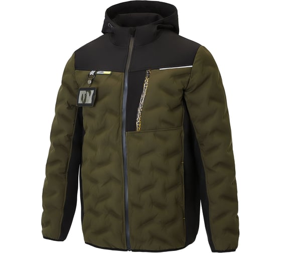 Изображение товара Куртка СОЮЗСПЕЦОДЕЖДА ЮРИНОКС (YURINOX) ФЬЮЖН демисезонная хаки/черная, 52-54/182-188 2000000304540