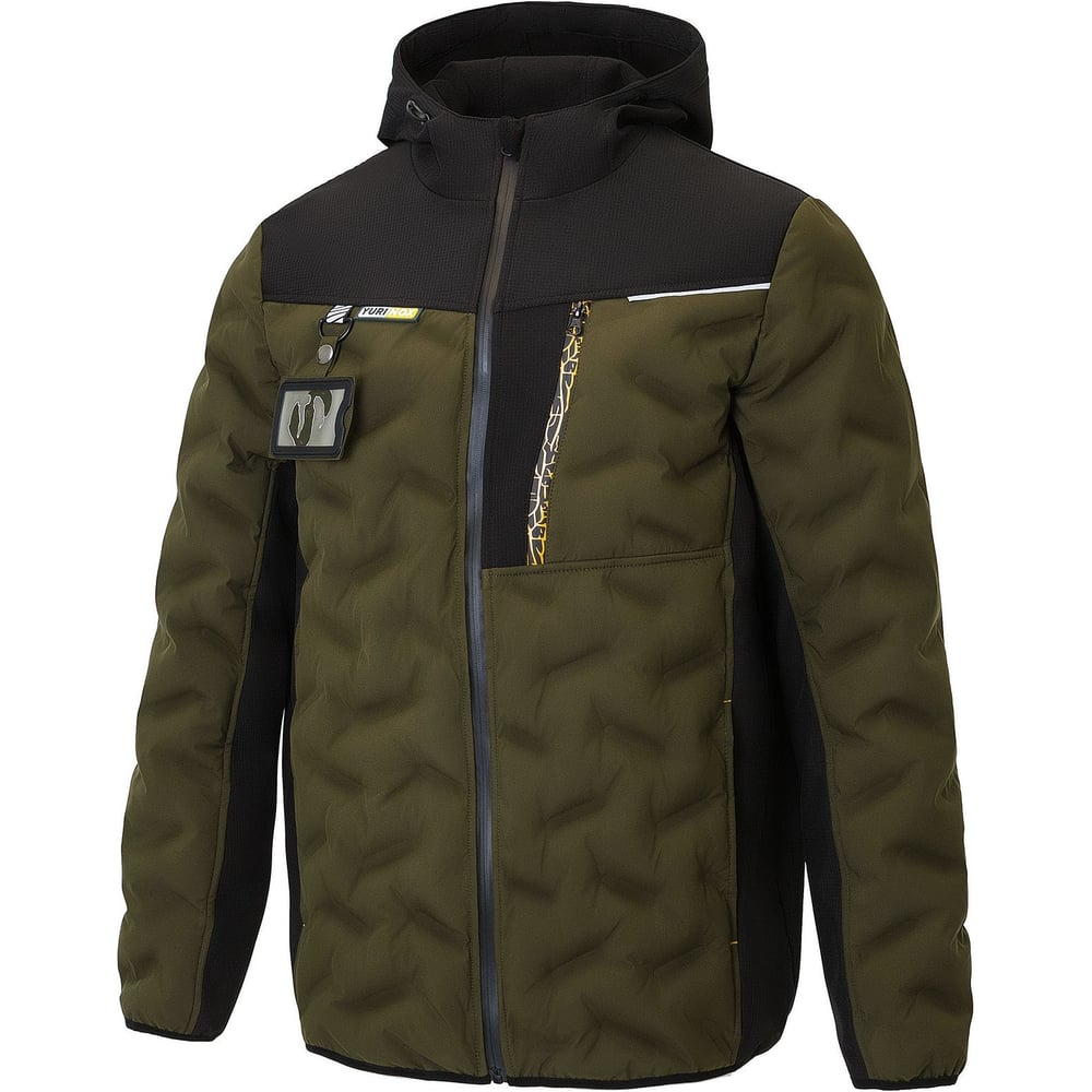 Изображение товара Демисезонная мужская куртка ЮРИНОКС ФЬЮЖН хаки/черная рост 182-188