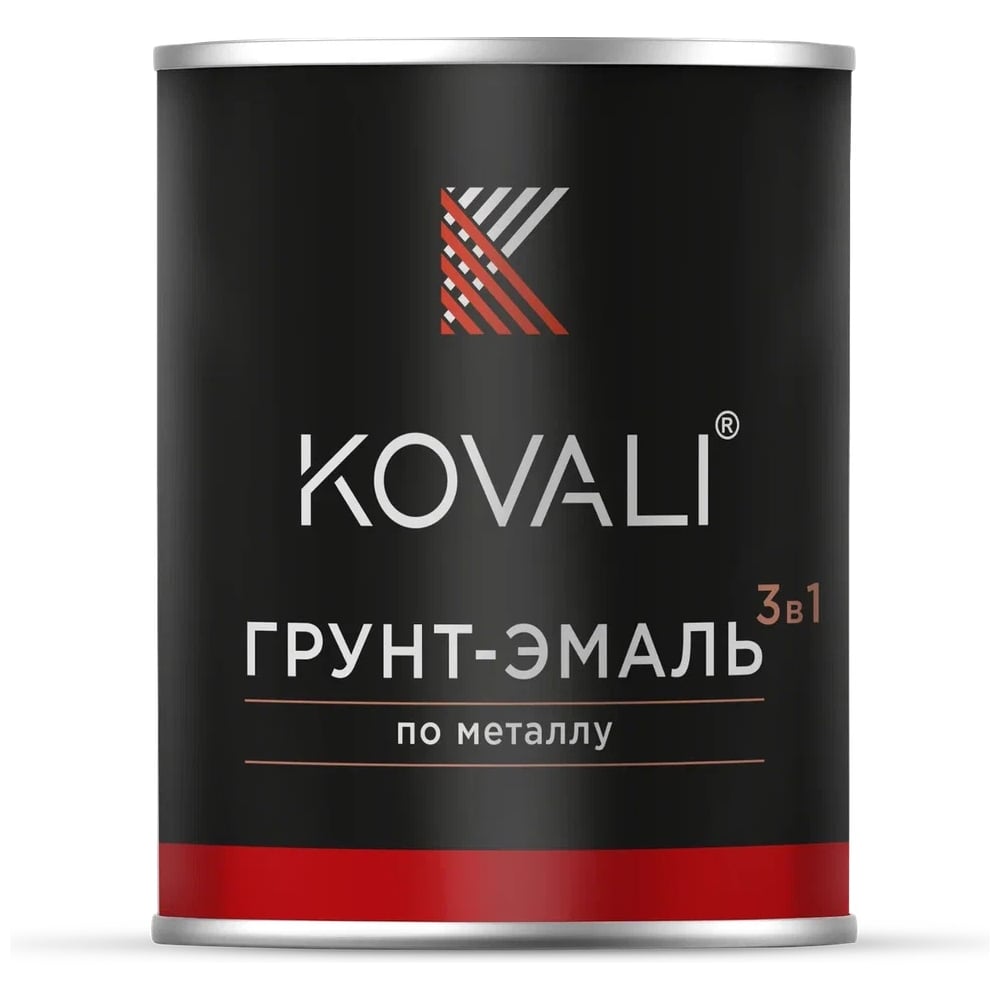 Изображение товара Грунт-эмаль KOVALI 3 в 1 полуглянец NCS S 1010-R (0,8 кг) А3.1.11010-R