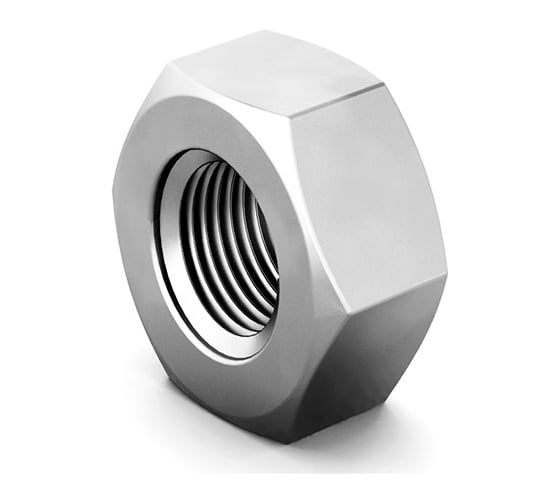 Изображение товара Гайка OSTEC М12 DIN 934, класс прочности 8, гальван. цинк (в упаковке 50 шт) ГМ-12.8-DIN-ЭЦ