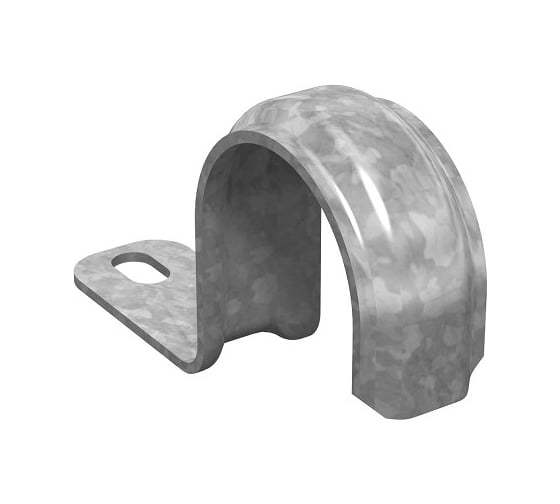 Изображение товара Скоба кабельная однолапковая OSTEC 48-50, толщ. 2,0 мм, гальван. цинк (в упаковке 50 шт) СКО-48-50-2,0-ЭЦ