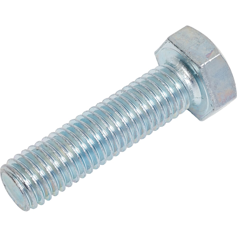 Изображение товара Болт OSTEC М12x40 DIN 933 5.8 гальваническое цинковое покрытие 50 шт