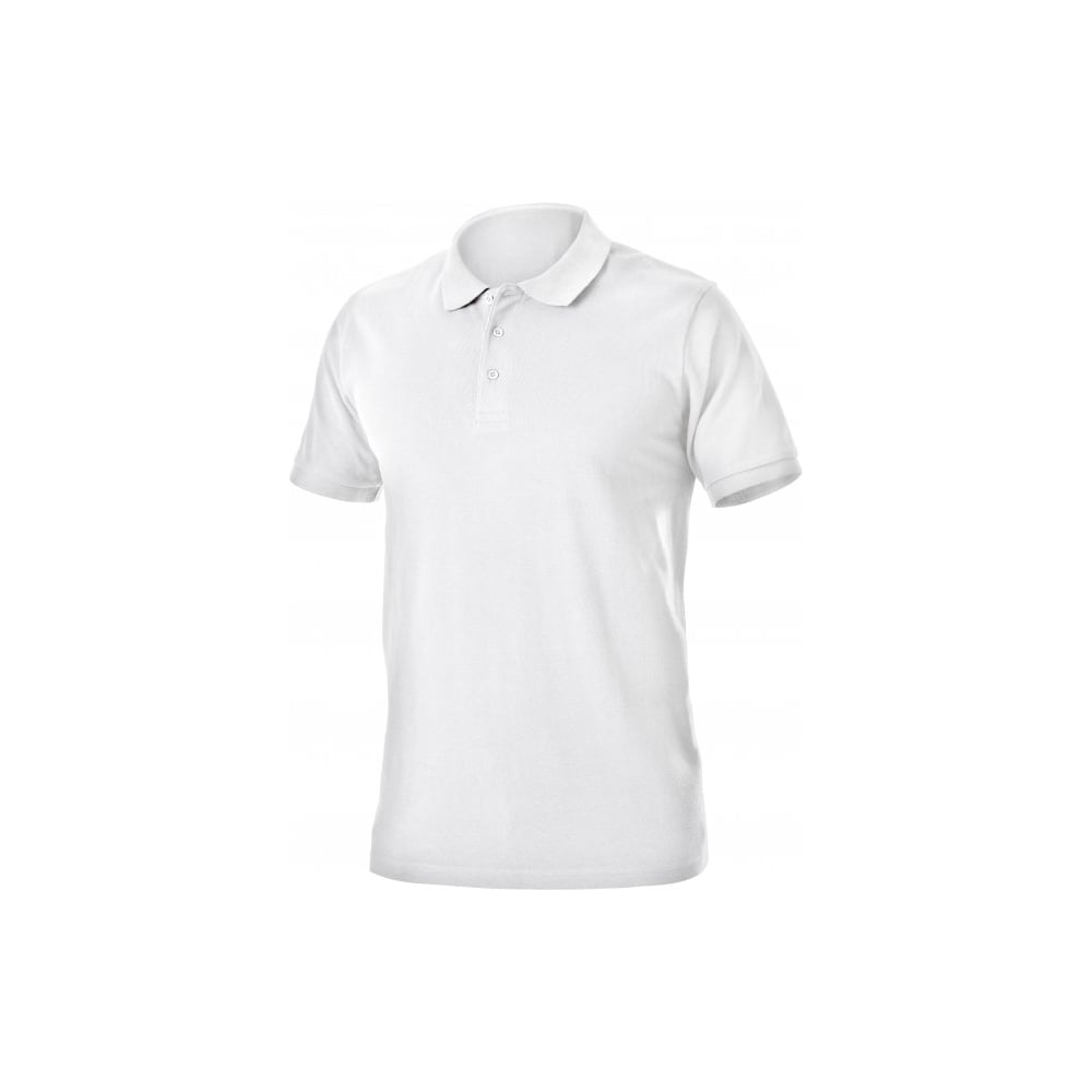 Изображение товара Футболка-поло HOEGERT TECHNIK TOBIAS хлопковая, белая, р. L /52/ HT5K418-L