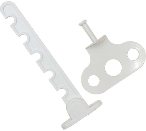 Изображение товара Ограничитель для окон ПВХ Левша 5-ти позиционный, белый У1-5669.Б