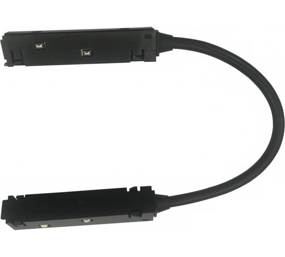 Изображение товара Коннектор питания угловой iLEDEX для магнитного шинопровода VISION48/22 CORNER POWER CONNECT 4822-L380-BK