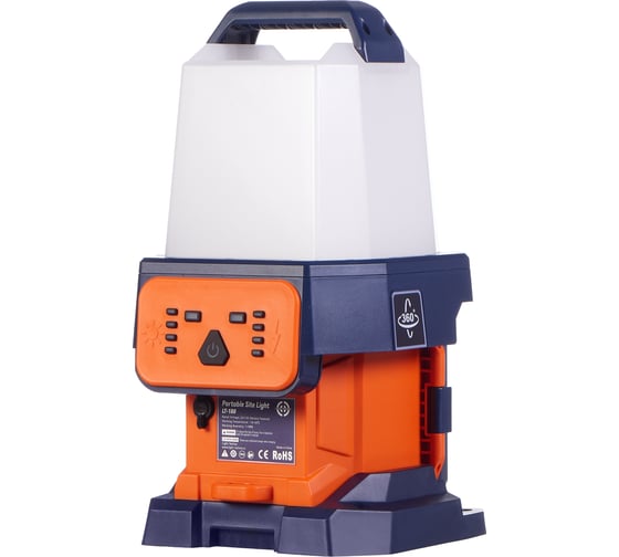 Изображение товара Фонарь светодиодный Light-Techno 360 на аккумуляторе, 1 лампа, 1АКБ, 5000 Lm LT180