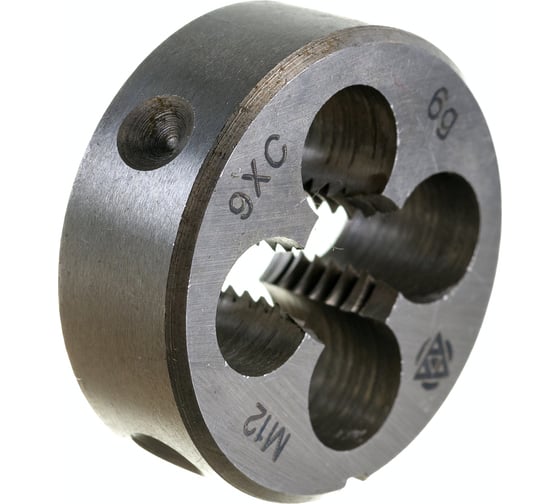 Изображение товара Плашка Волжский инструмент  М12х1.75 в ПВХ-упаковке 3704009