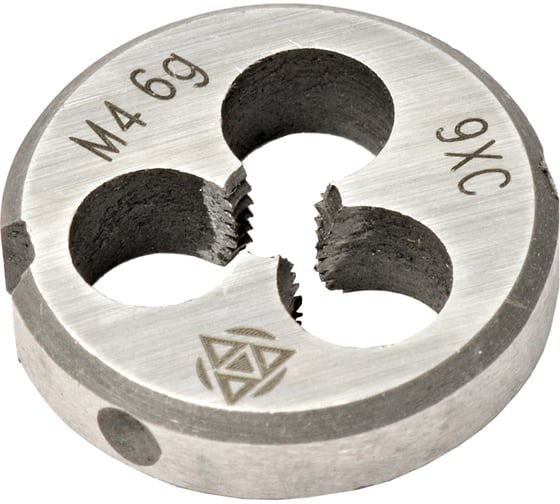 Изображение товара Плашка Волжский инструмент  М4х0.7 в ПВХ-упаковке 3704004