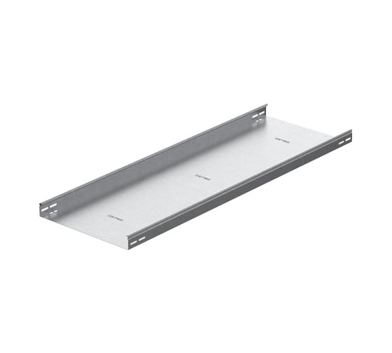 Изображение товара Универсальный лоток неперфорированный OSTEC 150x50x3000, толщина 1 мм, Сендзимир цинк УЛН-150х50х3000-1,0-СЦ