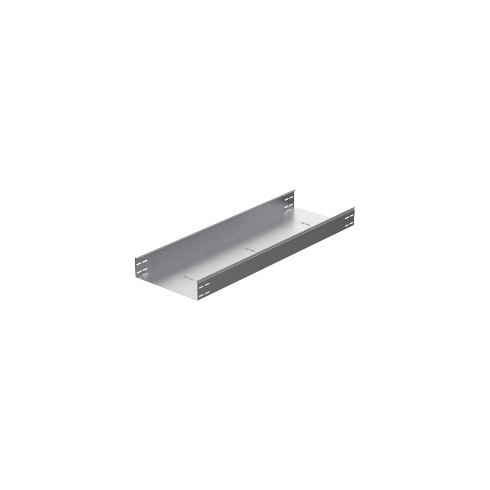 Изображение товара Универсальный лоток неперфорированный OSTEC 150x100x3000, толщина 1 мм, Сендзимир цинк УЛН-150х100х3000-1,0-СЦ