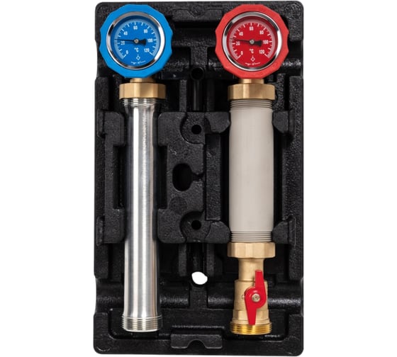 Изображение товара Насосная группа SUNFLY с прямым контуром, в теплоизоляции, без насоса 1 (XF15667-112-180) SF0343686