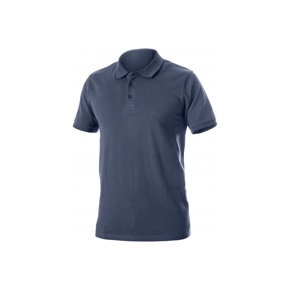 Изображение товара Футболка-поло HOEGERT TECHNIK TOBIAS хлопковая темно-синяя 3XL