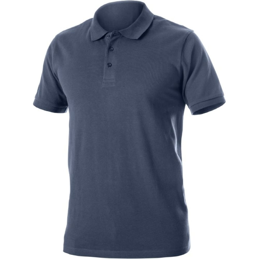 Хлопковая футболка-поло HOEGERT TECHNIK темно синяя футболка с логотипом mahagrid third ls mg2bfmt551a