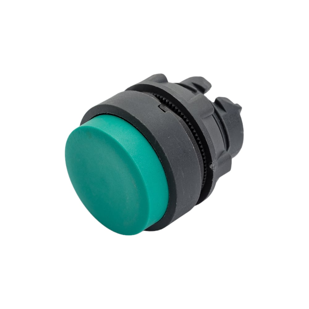 Изображение товара Головка Briswik выступающий толкатель 22мм возврат КМЕ 71 зеленый IP40 LAY4-EL23.BR