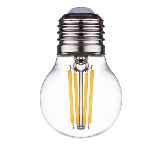 Изображение товара Светодиодная нитевидная лампа Фарлайт прозрачная груша А60 11 Вт 6500 К Е27 FAR000195